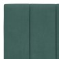 vidaXL Estructura cama con cabecero terciopelo verde oscuro 100x200 cm vidaXL Estructura cama con cabecero terciopelo verde oscuro 100x200 cm