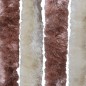 vidaXL Cortina antimoscas chenilla beige y marrón claro 100x230 cm vidaXL Cortina antimoscas chenilla beige y marrón claro 100x230 cm