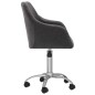vidaXL Sillas de comedor giratorias 2 unidades tela gris taupé vidaXL Sillas de comedor giratorias 2 unidades tela gris taupé