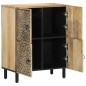 vidaXL Armario auxiliar madera maciza de mango 60x33x75 cm vidaXL Armario auxiliar madera maciza de mango 60x33x75 cm