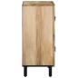 vidaXL Armario auxiliar madera maciza de mango 60x33x75 cm vidaXL Armario auxiliar madera maciza de mango 60x33x75 cm