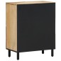 vidaXL Armario auxiliar madera maciza de mango 60x33x75 cm vidaXL Armario auxiliar madera maciza de mango 60x33x75 cm