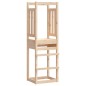 vidaXL Torre de juegos madera maciza pino 53x46,5x169 cm vidaXL Torre de juegos madera maciza pino 53x46,5x169 cm