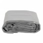 vidaXL Lona gris 3,5x5 m 600 g/m²