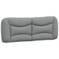 vidaXL Estructura de cama con luz LED tela gris oscuro 180x200 cm vidaXL Estructura de cama con luz LED tela gris oscuro 180x200 cm