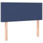 vidaXL Cama box spring con colchón tela azul 80x200 cm vidaXL Cama box spring con colchón tela azul 80x200 cm
