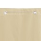 vidaXL Toldo pantalla para balcón de tela oxford beige 120x240 cm