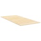 vidaXL Láminas de somier de cama madera maciza de pino 90x200 cm