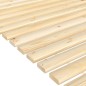 vidaXL Láminas de somier de cama madera maciza de pino 90x200 cm