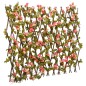 vidaXL Enrejado expansible hiedra artificial rosa 5 uds 180x60 cm vidaXL Enrejado expansible hiedra artificial rosa 5 uds 180x60 cm