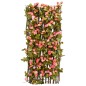 vidaXL Enrejado expansible hiedra artificial rosa 5 uds 180x60 cm vidaXL Enrejado expansible hiedra artificial rosa 5 uds 180x60 cm