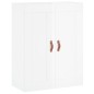 vidaXL Aparador alto madera contrachapada blanco brillo 69,5x34x180 cm vidaXL Aparador alto madera contrachapada blanco brillo 69,5x34x180 cm