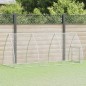 vidaXL Jaula para gallinas acero galvanizado plateado 300x105x120 cm