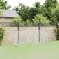 vidaXL Jaula para gallinas acero galvanizado plateado 300x105x120 cm