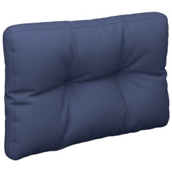 vidaXL Cojín para sofá de palets tela azul marino 50x40x12 cm