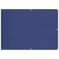 vidaXL Pantalla de balcón 100% poliéster Oxford azul 75x700 cm vidaXL Pantalla de balcón 100% poliéster Oxford azul 75x700 cm