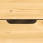 vidaXL Sofá cama con 5 cajones madera maciza pino IRUN 90x200cm