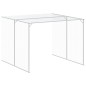 vidaXL Caseta perro corral acero galvanizado gris claro 214x1069x181cm vidaXL Caseta perro corral acero galvanizado gris claro 214x1069x181cm