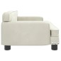 vidaXL Sofá para niños de terciopelo crema 70x45x30 cm vidaXL Sofá para niños de terciopelo crema 70x45x30 cm