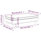 vidaXL Sofá para niños con reposapiés terciopelo crema 100x50x30 cm vidaXL Sofá para niños con reposapiés terciopelo crema 100x50x30 cm