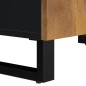 vidaXL Conjunto de muebles de baño 2 piezas madera maciza de mango