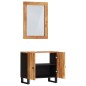 vidaXL Conjunto de muebles de baño 2 piezas madera maciza de acacia vidaXL Conjunto de muebles de baño 2 piezas madera maciza de acacia