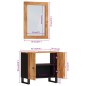 vidaXL Conjunto de muebles de baño 2 piezas madera maciza de acacia vidaXL Conjunto de muebles de baño 2 piezas madera maciza de acacia