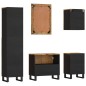 vidaXL Conjunto de muebles de baño 5 piezas madera maciza de mango vidaXL Conjunto de muebles de baño 5 piezas madera maciza de mango