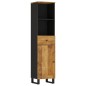 vidaXL Conjunto de muebles de baño 5 piezas madera maciza de mango vidaXL Conjunto de muebles de baño 5 piezas madera maciza de mango