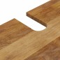 vidaXL Conjunto de muebles de baño 5 piezas madera maciza de mango vidaXL Conjunto de muebles de baño 5 piezas madera maciza de mango