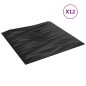 vidaXL Paneles de pared 12 uds XPS piedra negro 50x50 cm 3 m² vidaXL Paneles de pared 12 uds XPS piedra negro 50x50 cm 3 m²