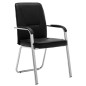 vidaXL Silla de oficina de cuero sintético negra vidaXL Silla de oficina de cuero sintético negra