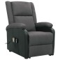 vidaXL Sillón de masaje elevable tela gris oscuro vidaXL Sillón de masaje elevable tela gris oscuro