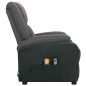 vidaXL Sillón de masaje elevable tela gris oscuro vidaXL Sillón de masaje elevable tela gris oscuro