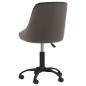 vidaXL Sillas de comedor giratorias 2 unidades terciopelo gris oscuro vidaXL Sillas de comedor giratorias 2 unidades terciopelo gris oscuro