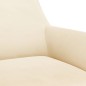 vidaXL Sillas de comedor giratorias 2 uds terciopelo crema vidaXL Sillas de comedor giratorias 2 uds terciopelo crema