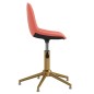 vidaXL Sillas de comedor giratorias 2 unidades terciopelo rosa vidaXL Sillas de comedor giratorias 2 unidades terciopelo rosa
