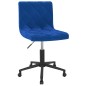 vidaXL Sillas de comedor giratorias 2 uds terciopelo azul vidaXL Sillas de comedor giratorias 2 uds terciopelo azul