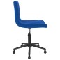vidaXL Sillas de comedor giratorias 2 uds terciopelo azul vidaXL Sillas de comedor giratorias 2 uds terciopelo azul