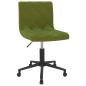vidaXL Sillas de comedor giratorias 2 unidades terciopelo verde claro vidaXL Sillas de comedor giratorias 2 unidades terciopelo verde claro