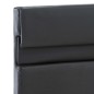 vidaXL Estructura de cama con LED cuero sintético gris 160x200 cm vidaXL Estructura de cama con LED cuero sintético gris 160x200 cm