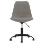vidaXL Silla de oficina giratoria de tela gris claro vidaXL Silla de oficina giratoria de tela gris claro