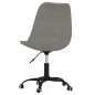 vidaXL Silla de oficina giratoria de tela gris claro vidaXL Silla de oficina giratoria de tela gris claro