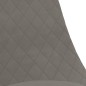 vidaXL Silla de oficina giratoria de tela gris claro vidaXL Silla de oficina giratoria de tela gris claro