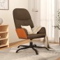 vidaXL Silla de relajación de tela marrón vidaXL Silla de relajación de tela marrón