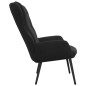 vidaXL Silla de relajación de terciopelo negro vidaXL Silla de relajación de terciopelo negro