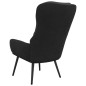 vidaXL Silla de relajación de terciopelo negro vidaXL Silla de relajación de terciopelo negro