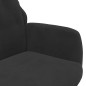vidaXL Silla de relajación de terciopelo negro vidaXL Silla de relajación de terciopelo negro