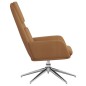 vidaXL Sillón de relax de piel de ante sintético gris taupe vidaXL Sillón de relax de piel de ante sintético gris taupe