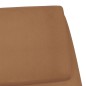 vidaXL Sillón de relax de piel de ante sintético gris taupe vidaXL Sillón de relax de piel de ante sintético gris taupe